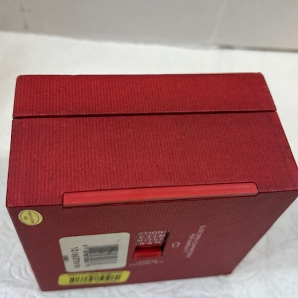 Anne Klein AK EMPTY Red Presentation Storage Watch Jewelry Box Case4"x4.25"x2.5" - Picture 16 of 16